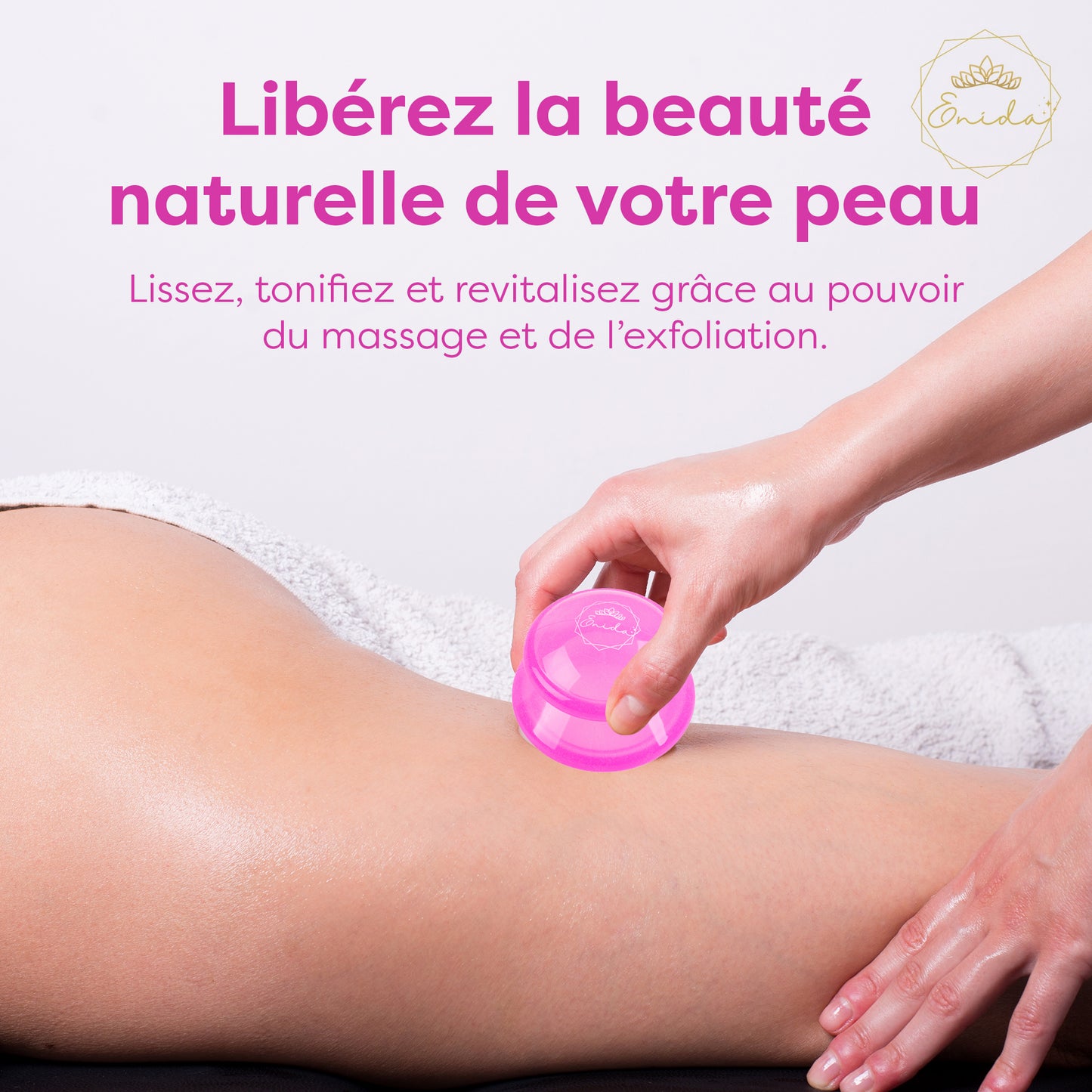 Le Kit ventouse Anti cellulite , douleurs musculaires